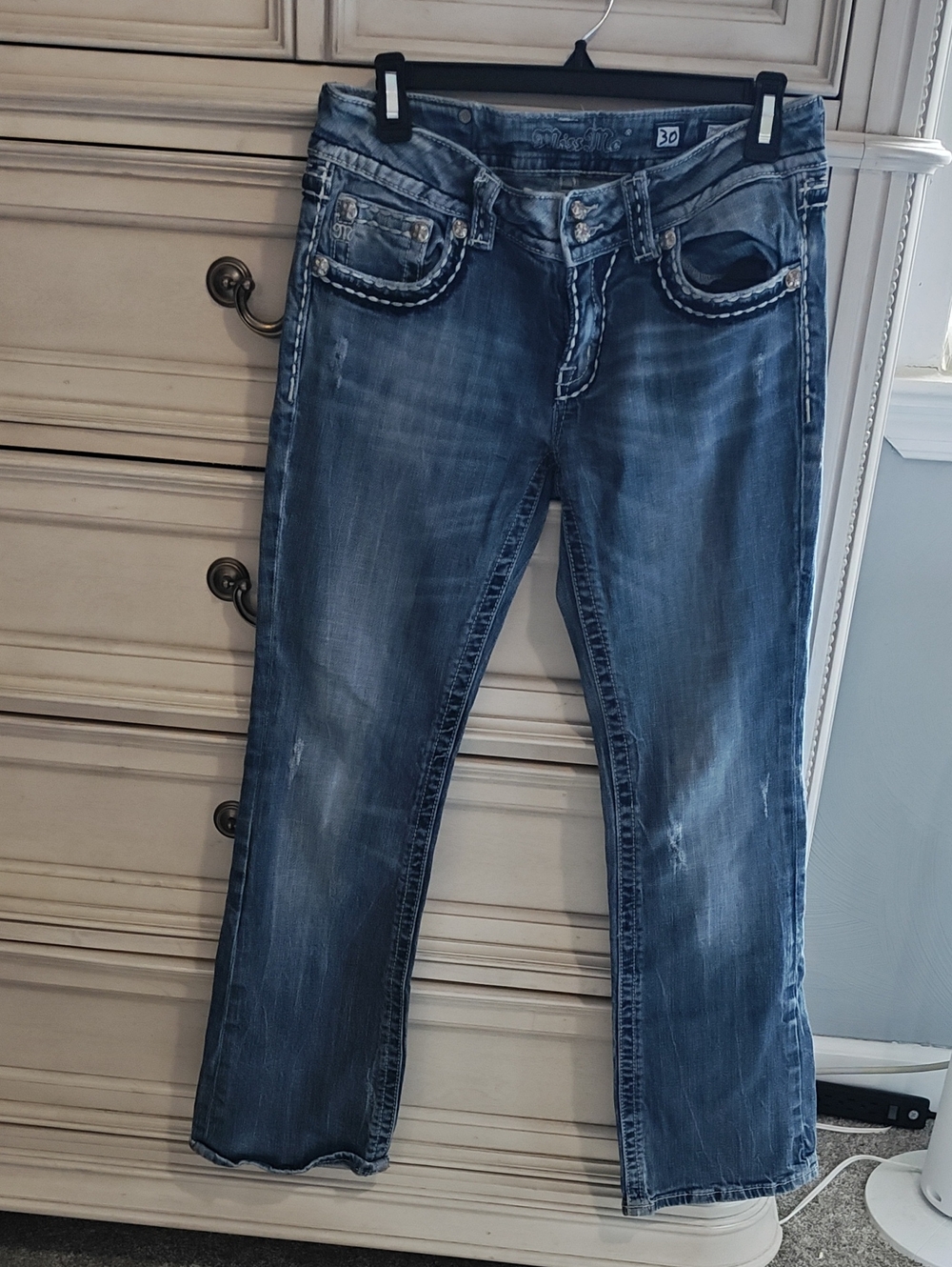 Miss Me Women's Medium Blue Boot Cut Jeans
